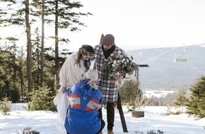 Winter Wedding Mountain Love - Hinter den Kulissen
