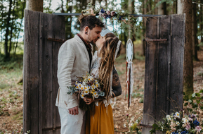 Hippie Wedding by tinchen photography